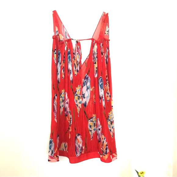 Free people sheer flower print blouse. Medium - Picture 2 of 8